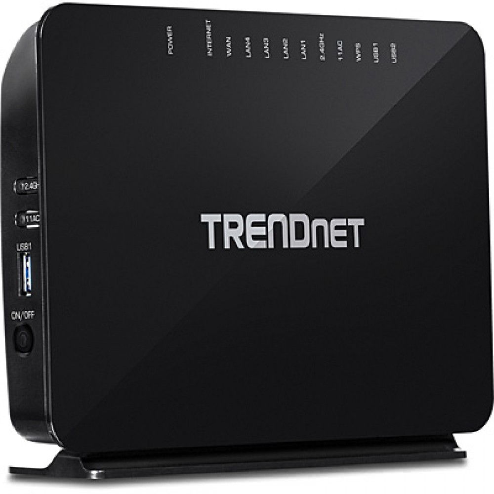 Trendnet AC750 Wireless VDSL2/ADSL2+ Modem Router