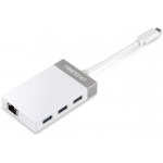 Trendnet USB-C to Gigabit Adapter + USB Hub 
