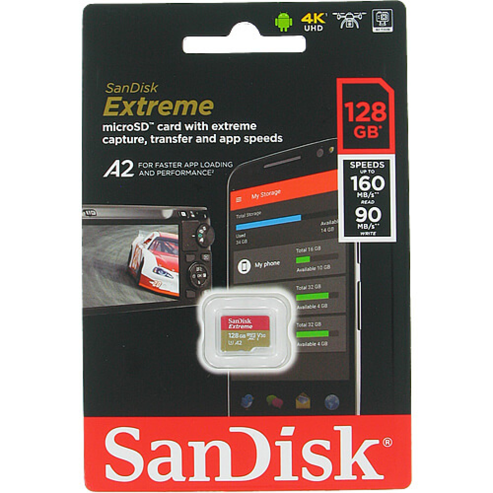 Sandisk Extreme 4K 128GB