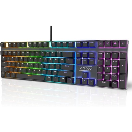 RAPOO V700RGB Backlit Mechanical Gaming Keyboard